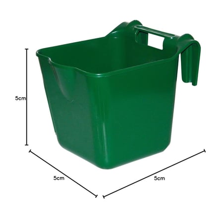 معلف بلاستيك معلق بشناكر | سعة 13 لتر