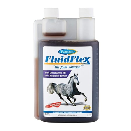 مكمل غذائي سائل عالي الفعالية مصمم خصيصًا لدعم صحة المفاصل والغضاريف لدى الخيول | FLUID FLEX