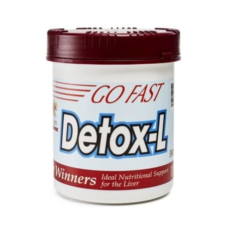 مكمل غذائي لدعم وظائف الكبد للخيول - 500 غ  |  DETOX-L