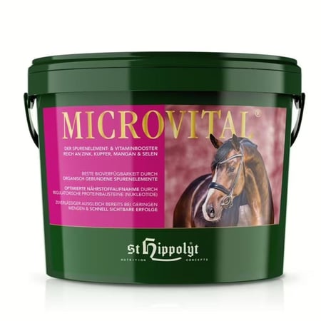 ميكروفايتال  مكمل غذائي لتعزيز العناصر الدقيقة والفيتامينات للخيول 3 كجم |  MicroVital