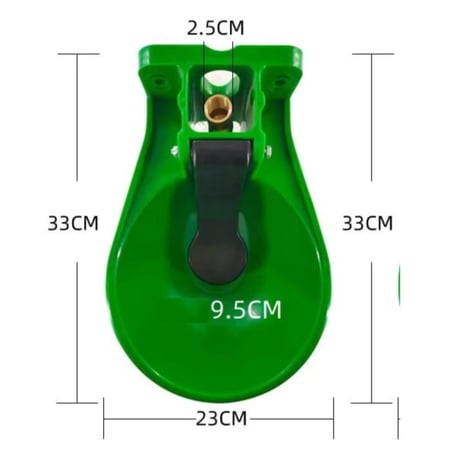 مشرب ماء أوتوماتيكي للخيول 2لتر  | Bowl Brass valve 2Liter