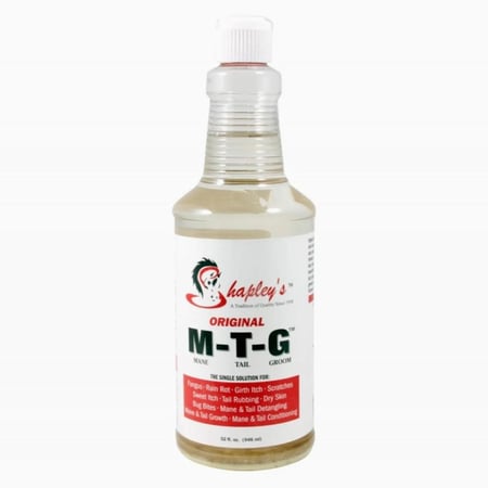 زيت Shapley’s Original M-T-G – علاج مضاد للفطريات & مثبت وتغذية للعرف والذيل – 32 أونص