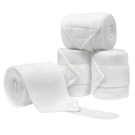 بانديج حماية مصنوعه من الصوف الناعم لفافة الساق للفروسية 4 قطع لحماية الخيول من تلف الوتر والحفاظ على نظافتها وأمانها | متوفر بعدة الوان