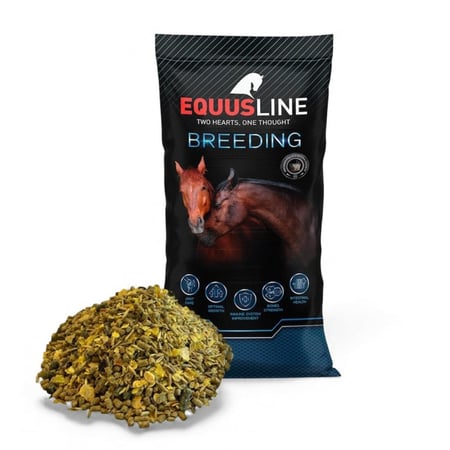 علف عز المرابط لنمو متكامل للأفراس والمهور – تغذية متوازنة من الحمل حتى الفطام |  Foals & Mares Mix