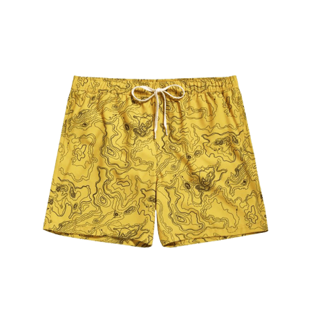 شورت رجالي -  شورت خريطة البحار