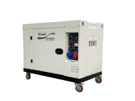 مولد كهرباء ديزل كاتم صوت 12000 ELEPAQ المتنقل الموثوق