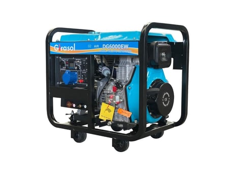 مولد كهرباء ديزل 6000 ELEPAQ بقدرة 5500 كيلو