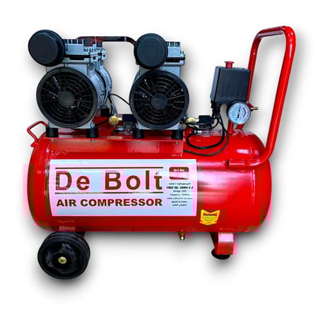 كمبروسر 50 لتر كاتم 2 راس