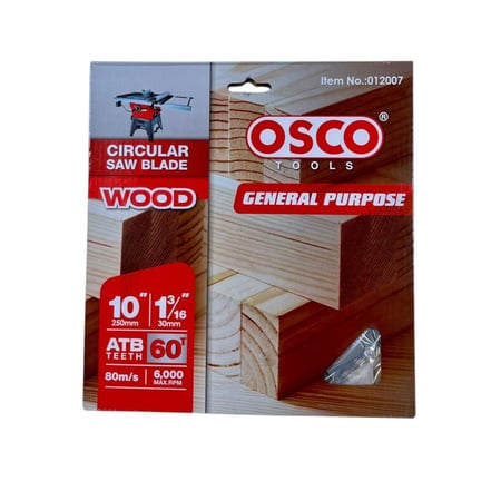 دسك خشب 10مم  60 سن اوسكو 12007