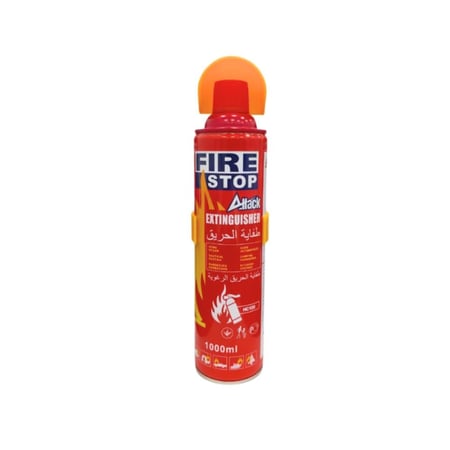 طفاية حريق الرغوية 1000م FIRE STOP