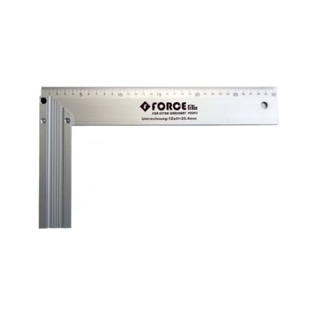 مسطرة زاوية ألمنيوم فورس