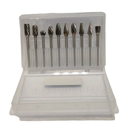 طقم نحت وتشكيل الحديد بأدوات الجلخ