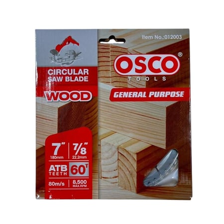 دسك خشب 7 مم 60 سن اوسكو 12003