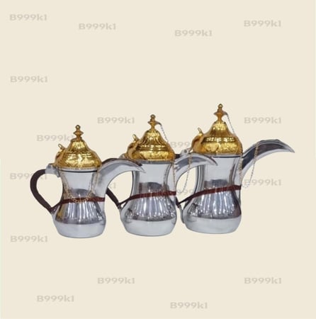 طقم دلال المنيوم 3 / حبات