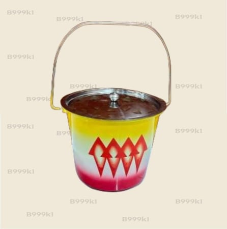 سطل غضار الجبر كبير