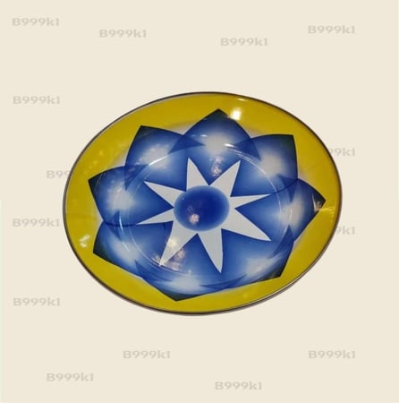 صحن غضار مقاس 22سم