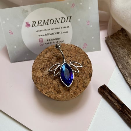 حلق سرة ستيل 14g طبي