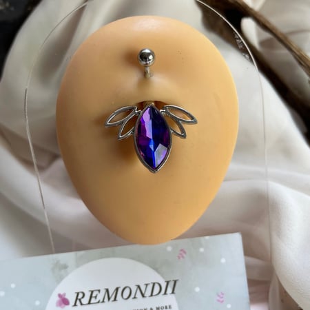 حلق سرة ستيل 14g طبي