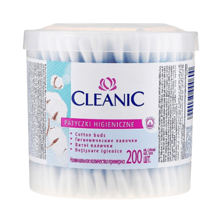 كلينك  اعواد قطنية  قطن  Cleanic Cotton buds