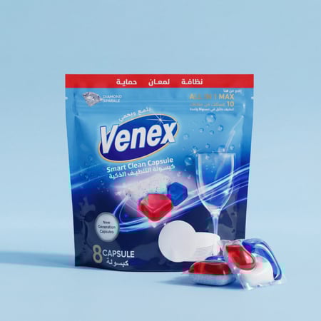 فينكس كبسولة التنظيف الذكية 8 كبسولة