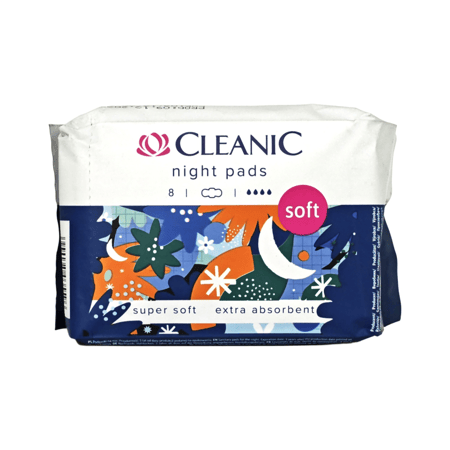 كلينك فوط  نسائية ليلية 8 حبة