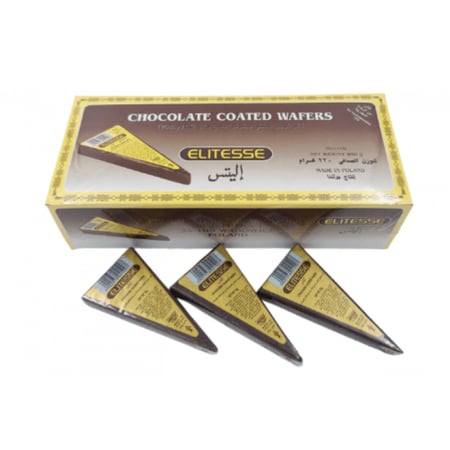 بسكوت ويفر مثلث اليتس القديم مغطى بالشوكولاتة الاصلي بولندي *24 حبة