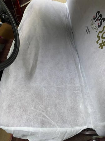 تلبيسة مقاعد مخصصة للونيت للبهبهاني مع شعار SPS