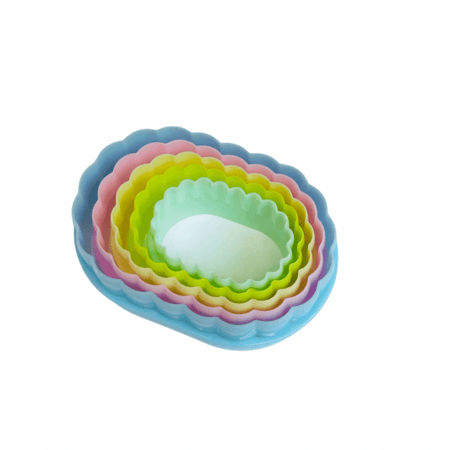 قطاعة بسكويت / معجنات /قطاعات كوكيز طقم مكون من ( 5 قطع )