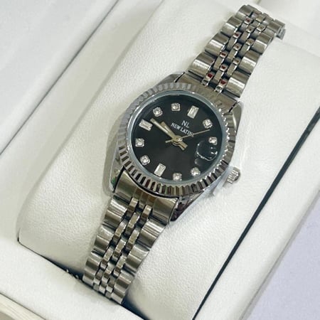 ساعة اطفال مينا اسود