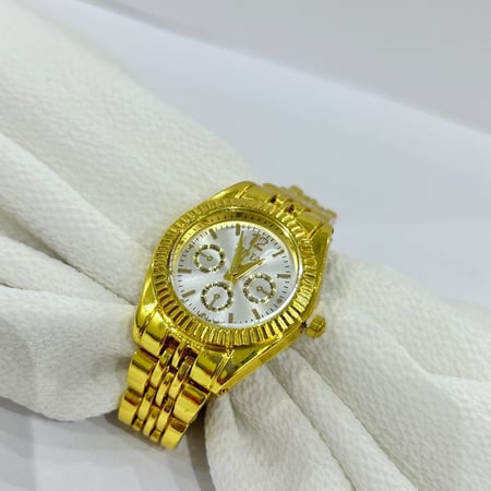 ساعة اطفال رولكس ذهبي للجنسين