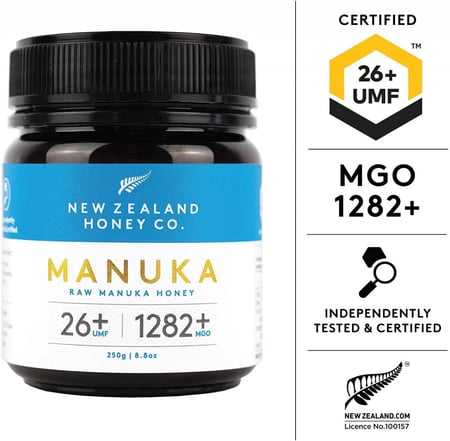 عسل مانوكا 26 UMF يعادل 1282 MGO