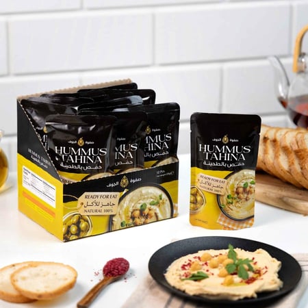 عرض الزعتر والحمص