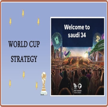 استراتيجية كأس العالم بالانجليزي ⚽️