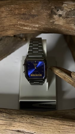 ساعة كاسيو ڤنتج (أزرق)