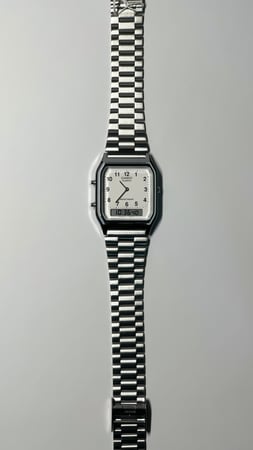 ساعة كاسيو ڤنتج ابيض (ارقام)