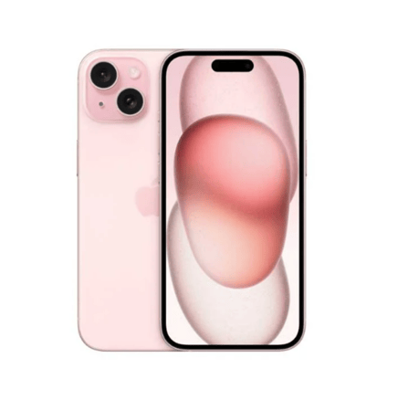 جوال ابل ايفون 15 سعة تخزين 128 جيجا لون الوردي