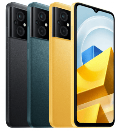 جوال بوكو M5 سعة 128 جيجا , 6جيجا رام , اسود