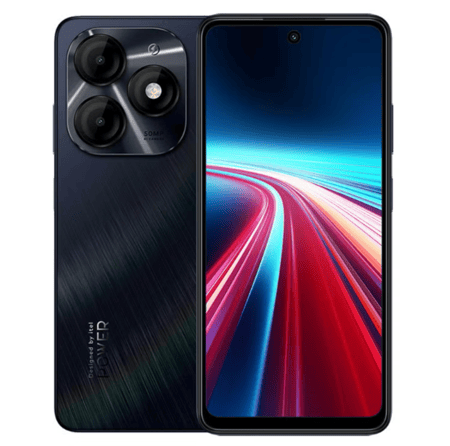 جوال ايتل p55 سعة 256 جيجا ورام 8 اسود