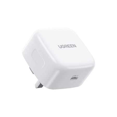 شاحن جداري يوجرين 20 واط بي دي ابيض