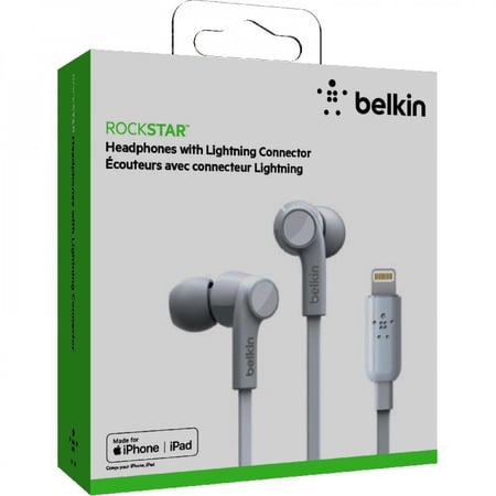 سماعة سلكية بيلكين لايتينق ابيض