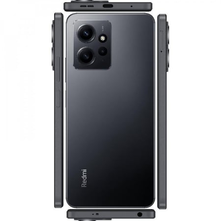 جوال شاومي ريدمي نوت 12 سعة 128 جيجا بايت رمادي الجيل الرابع