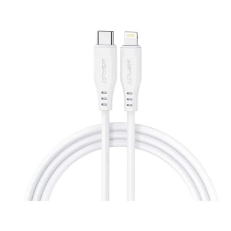 كابل شحن ايس فاست  لايتننق تو تايب سي متر ابيض