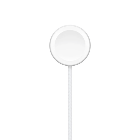 شاحن لا سلكي ساعة ابل طول متر ابيض