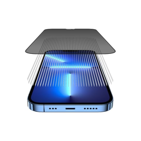 حماية شاشة امامية زجاجية اميزنق ثينق خصوصية ايفون 14 برو