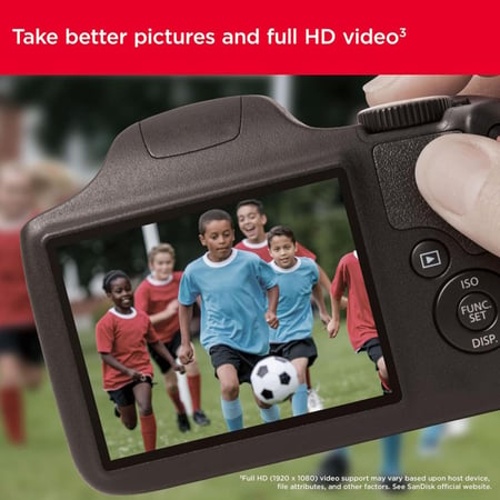 بطاقة ذاكرة سانديسك ألترا بلس 64 جيجابايت SDXC UHS-I SanDisk Ultra Plus 64GB SDXC UHS-I Memory Card