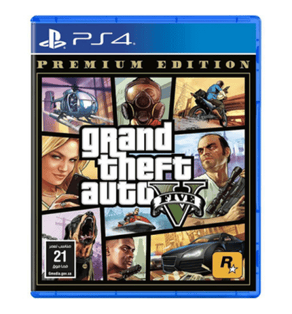 RockStar Games جراند ثفت أوتو 4 النسخة السعودية أسطوانة بلوراي