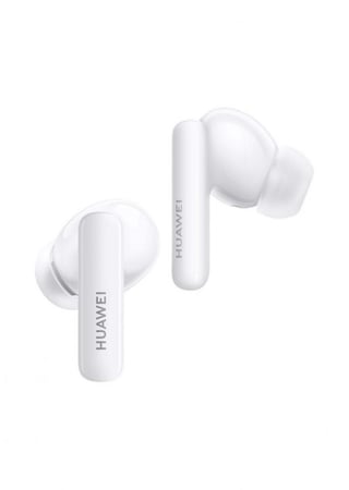 سماعة  هواوي فري بودز 5i ابيض سيراميك لاسلكي