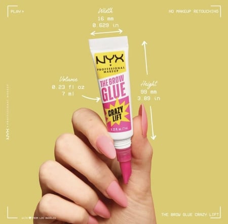 جل تثبيت الحواجب نيكس ذا برو قلو - 7ml