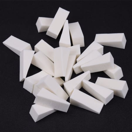 اسفنجات مثلث للكريم الاساس - 60 حبه