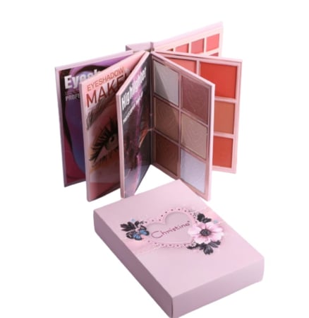 دفتر طقم مكياج كرستين 6 في 1